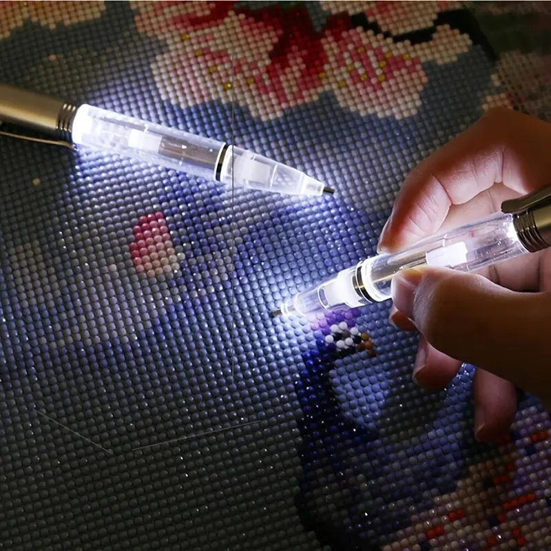 Embroidery Garments - Długopis LED do malowania diamentami, 1