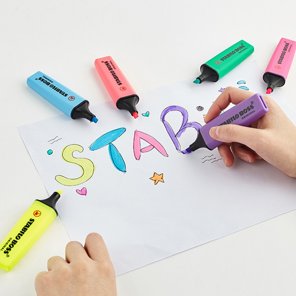 Stabilo Marker Boss - 1 szt. Niemiecki Zakreślacz Stabilo 70