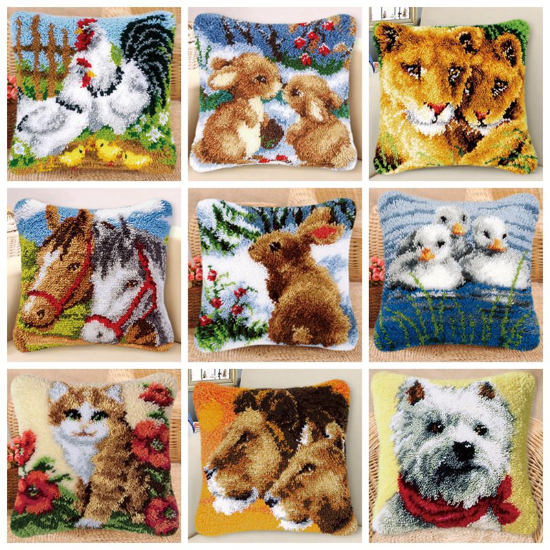 Printed Embroidery Kit - Zestawy do haftowania krępującym z motywem