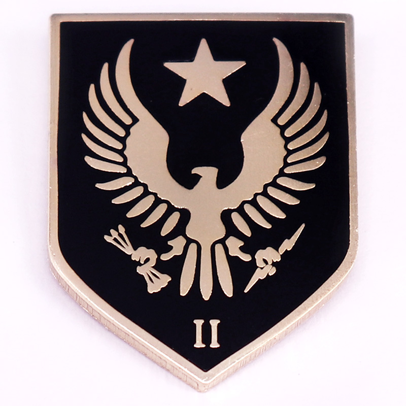 Embroidery Alpha - Logo programu Spartan-II Emaliowana przypinka Halo