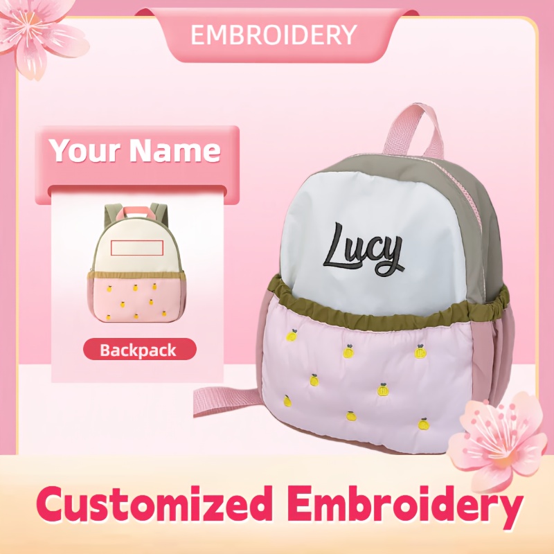 Embroidery Font Free - Personalizowany haft imienny, uroczy haftowany mini