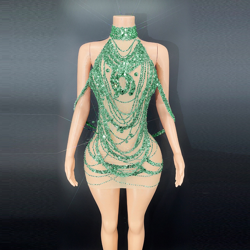 Seksowne błyszczące srebrne su – Embroidery Skirt recenzja i cena