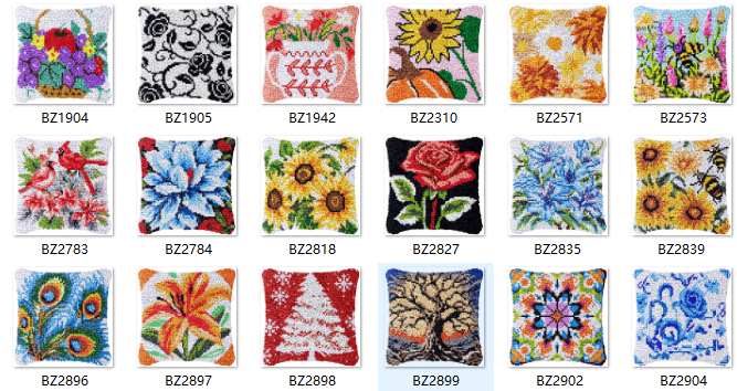 Zestaw do haftu na rzep z moty – Printed Embroidery Kit recenzja i cena