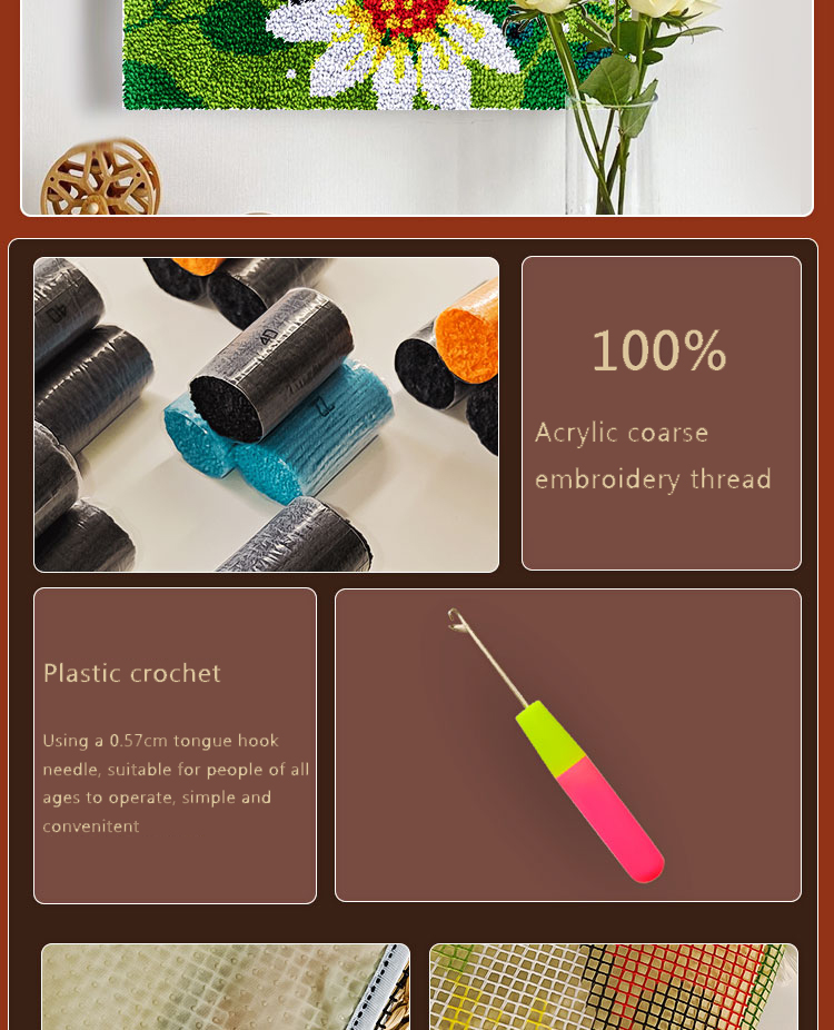 Zestaw do haftu na rzep z moty – Printed Embroidery Kit recenzja i cena