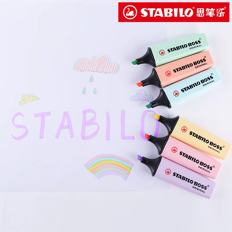 6 kolorów STABILO BOSS Macaron – Stabilo Marker Boss recenzja i cena