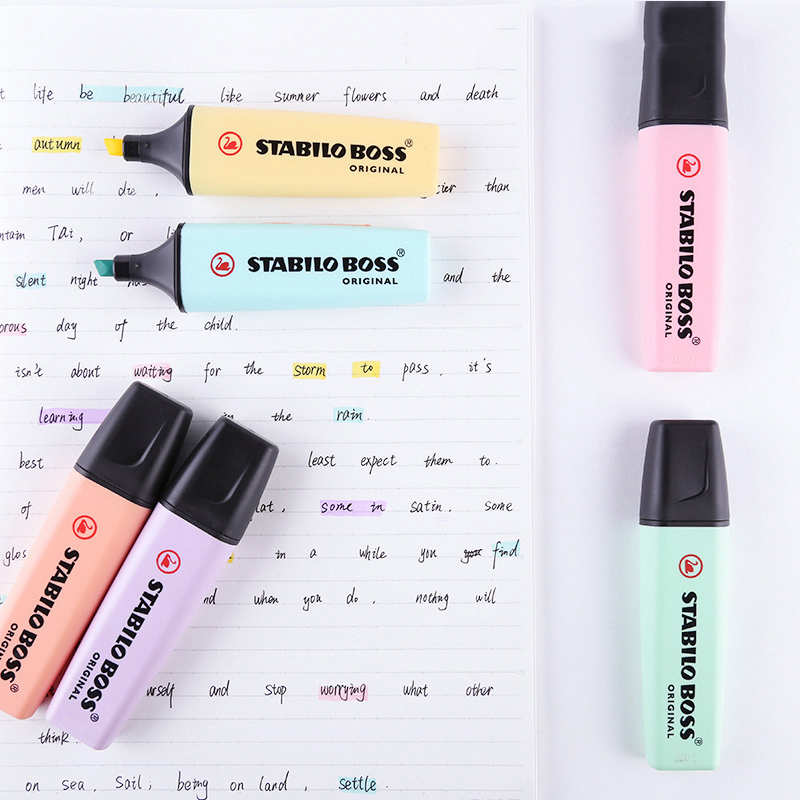 STABILO BOSS oryginalne pastel – Stabilo Marker Boss recenzja i cena