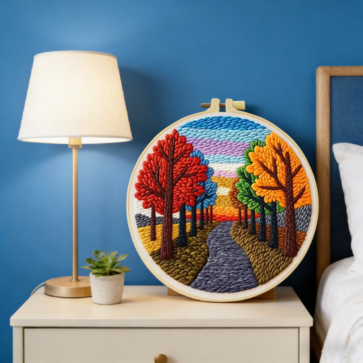Zestaw do haftowania punch nee – Printed Embroidery Kit recenzja i cena