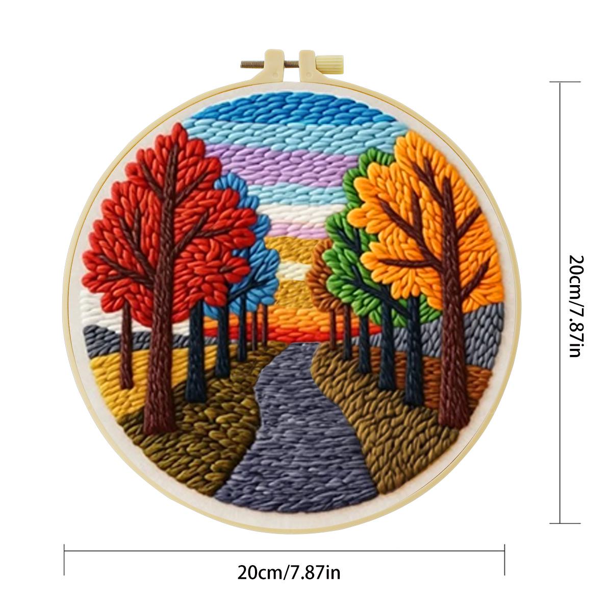 Zestaw do haftowania punch nee – Printed Embroidery Kit recenzja i cena