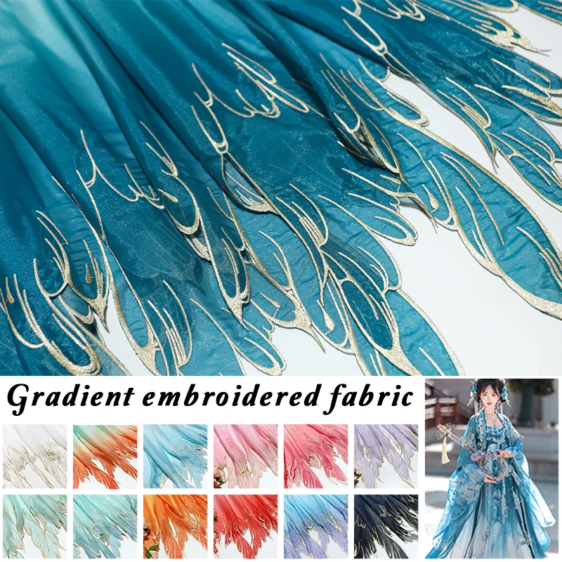 Gradientowa ciężka haftowana t – Embroidery Gradient recenzja i cena