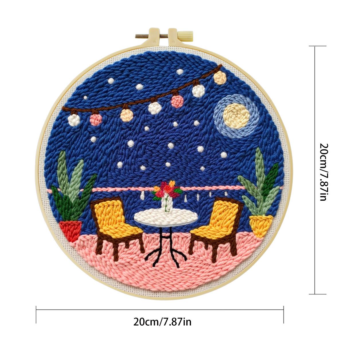 Zestaw do haftowania punch nee – Printed Embroidery Kit recenzja i cena