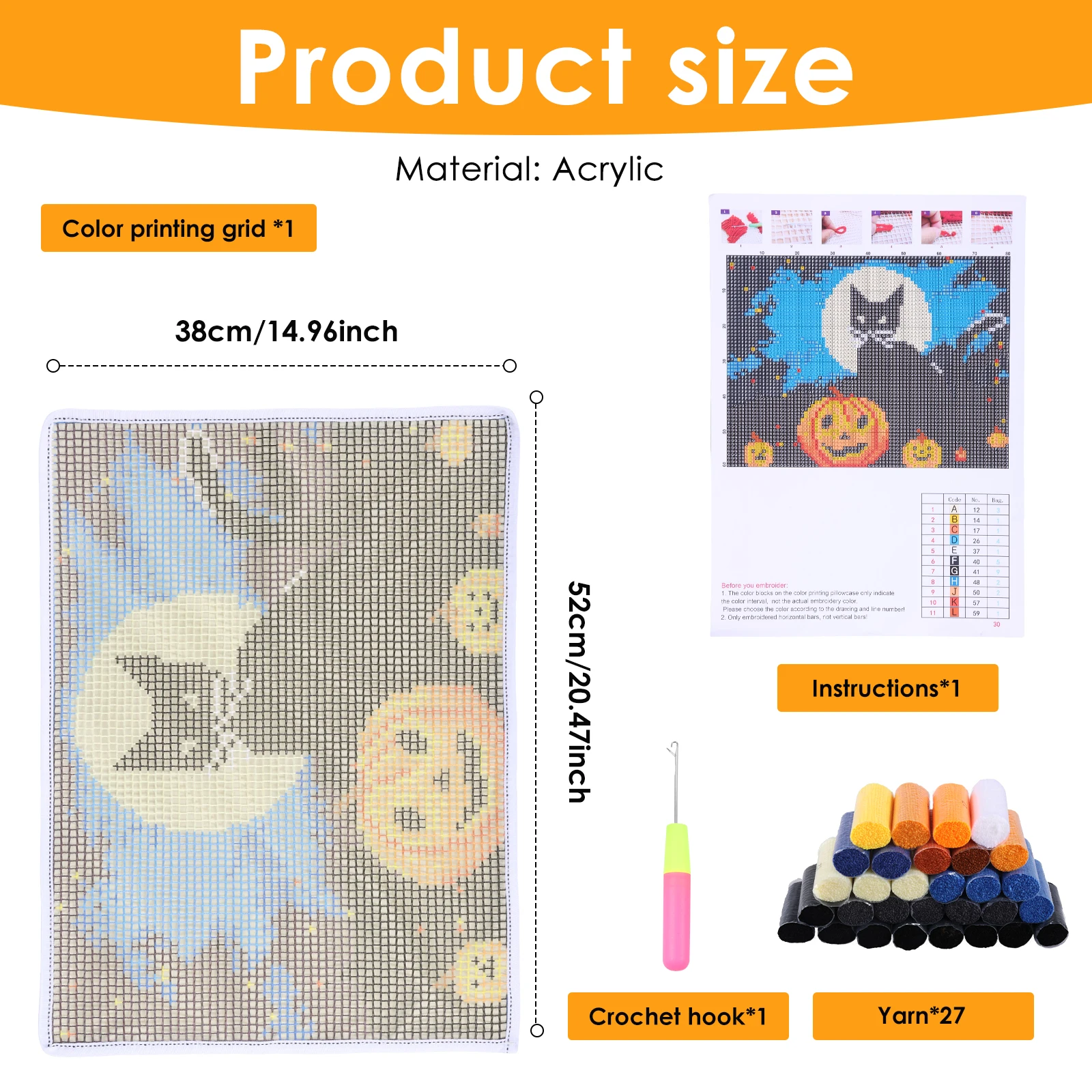 Zestawy do haftowania metodą p – Printed Embroidery Kit recenzja i cena