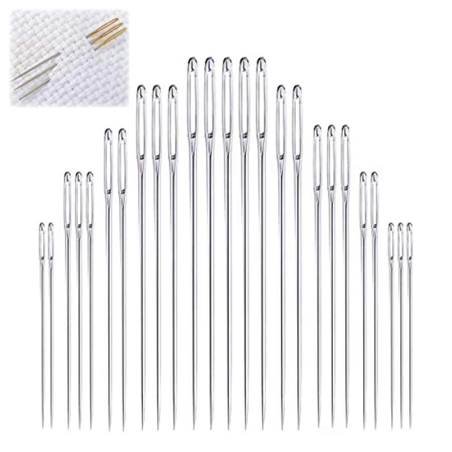 Igły do szycia z dużym oczkiem – Embroidery Needle recenzja i cena