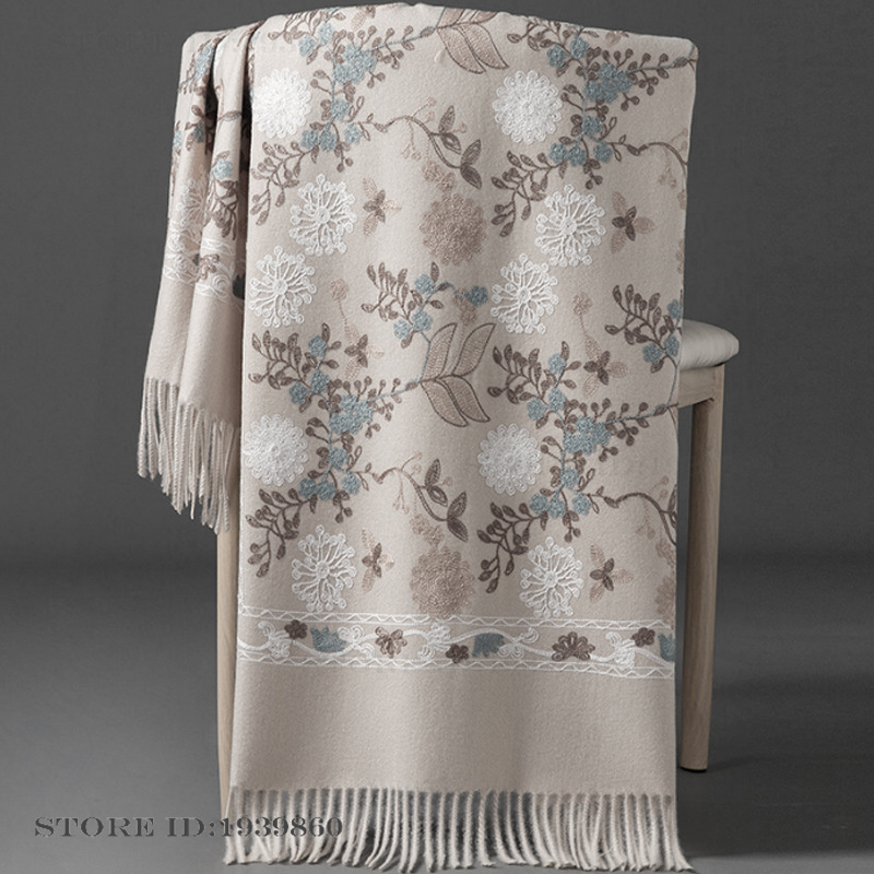 Damska kaszmirowa pashmina, sz – Embroidery Pashmina recenzja i cena
