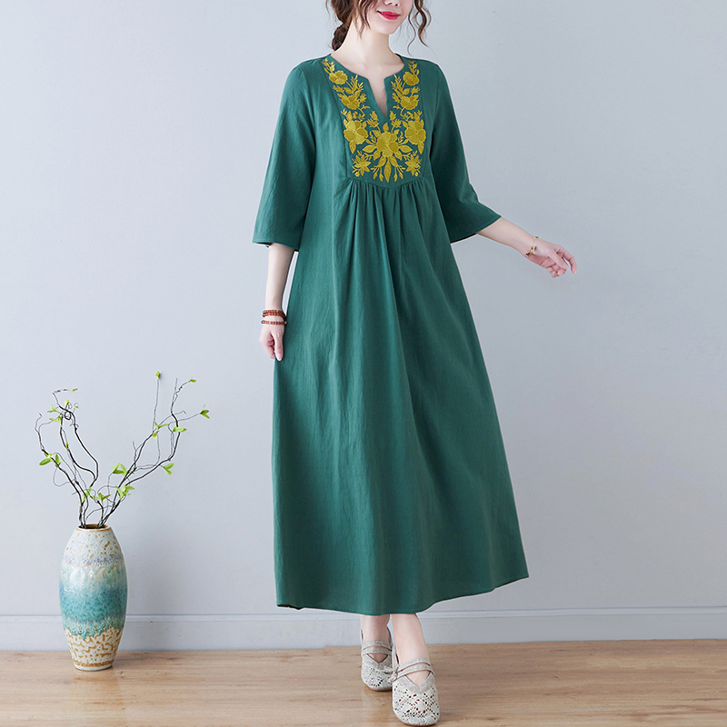 Nowa Sukienka w Etnicznym Styl – Embroidery Skirt recenzja i cena