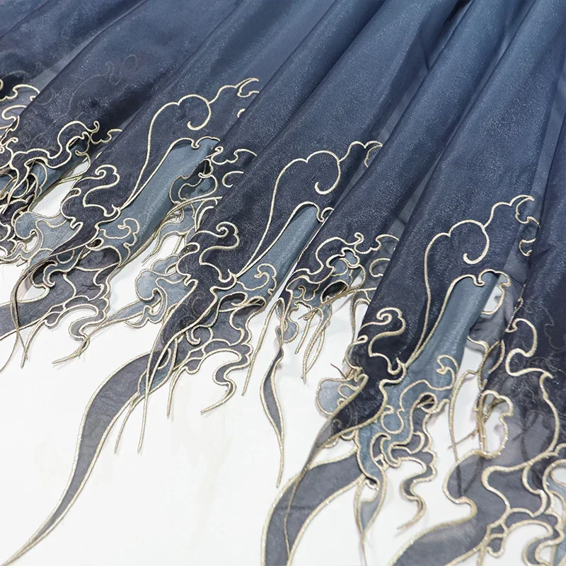 Tkanina w stylu chińskim z haf – Embroidery Skirt recenzja i cena