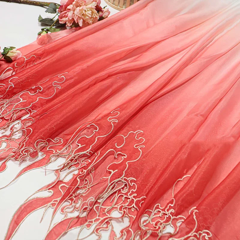 Tkanina w stylu chińskim z haf – Embroidery Skirt recenzja i cena