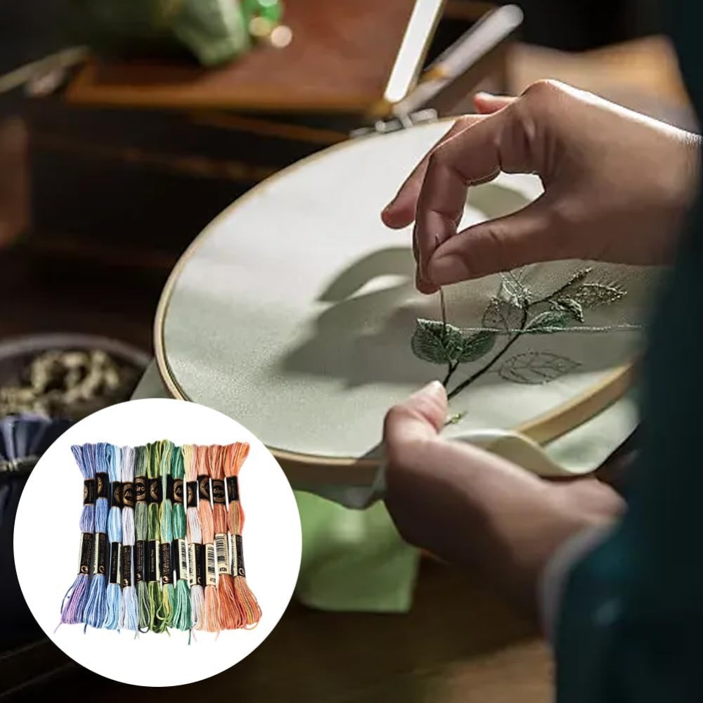 12 motków, 105 jardów, mulina  – Embroidery Gradient recenzja i cena