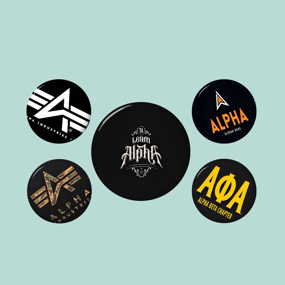 Przypinka A-Alphas L-Industrie – Embroidery Alpha recenzja i cena