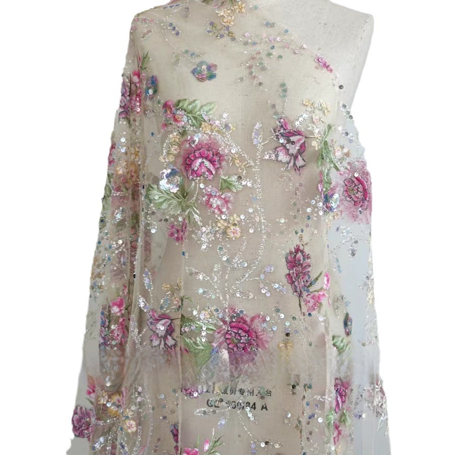 Luksusowa koronka z koralikami – Embroidery Gradient recenzja i cena