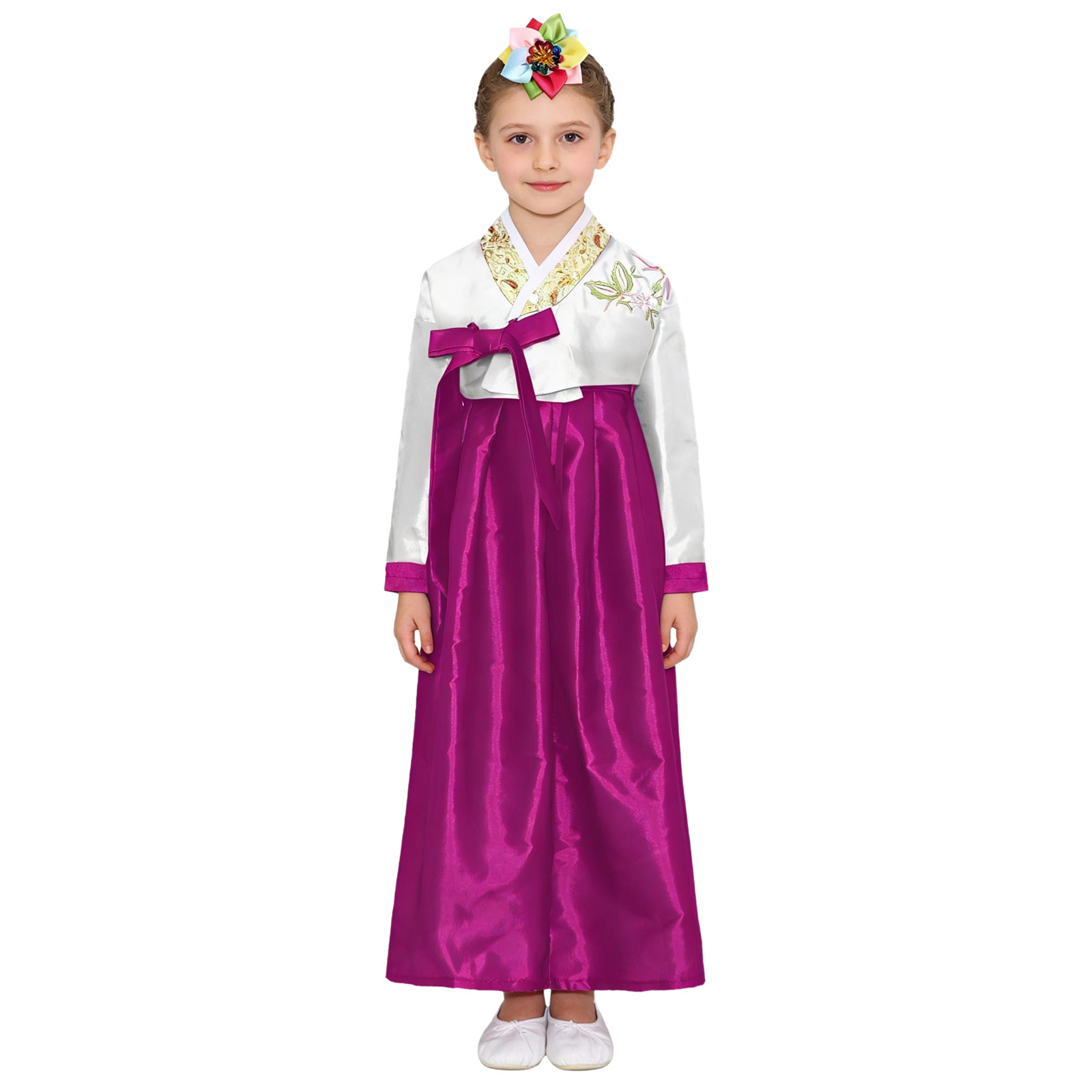 Dziecięcy koreański strój Hanb – Embroidery Skirt recenzja i cena