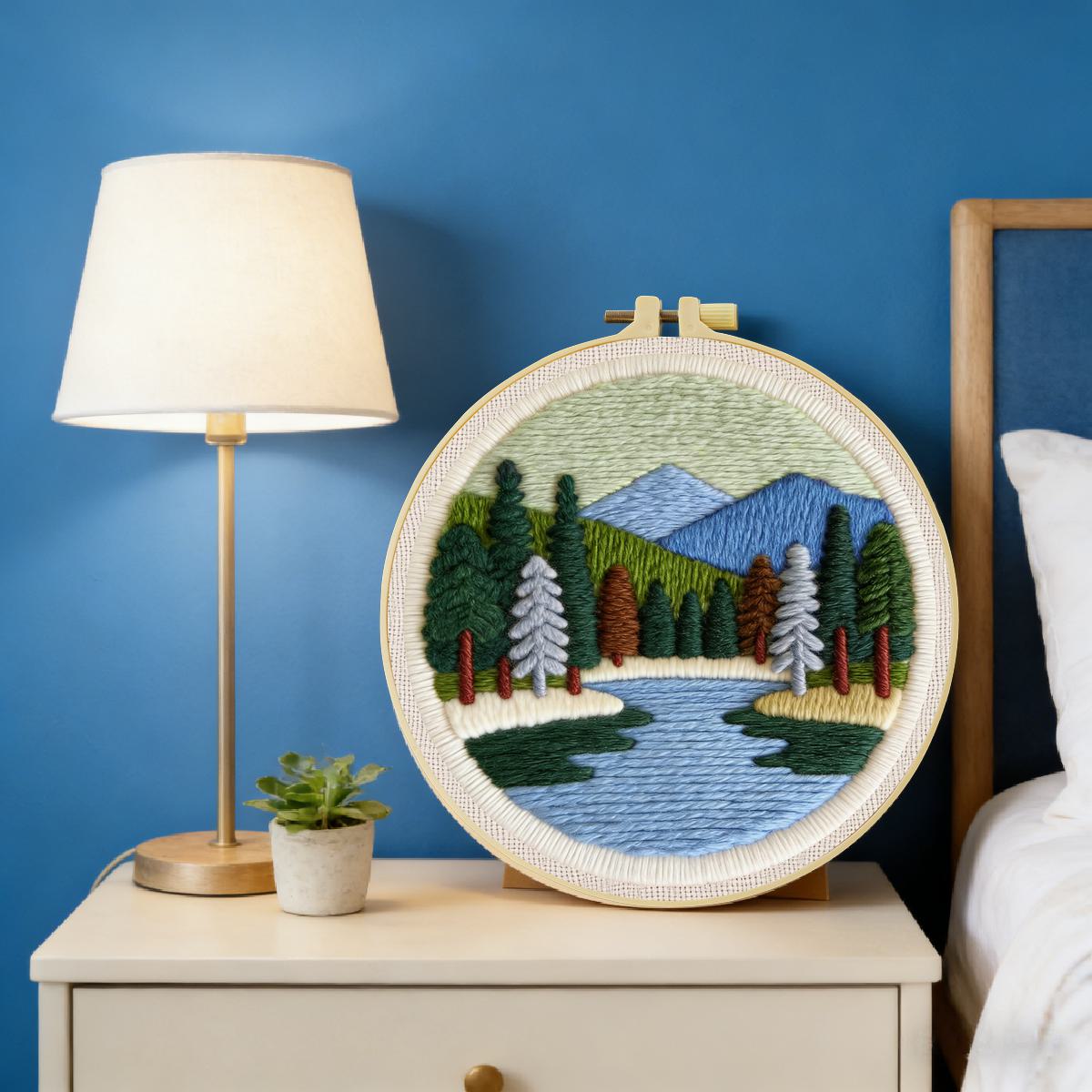 Zestaw do haftowania punch nee – Printed Embroidery Kit recenzja i cena