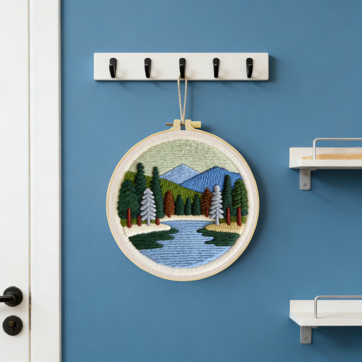 Zestaw do haftowania punch nee – Printed Embroidery Kit recenzja i cena