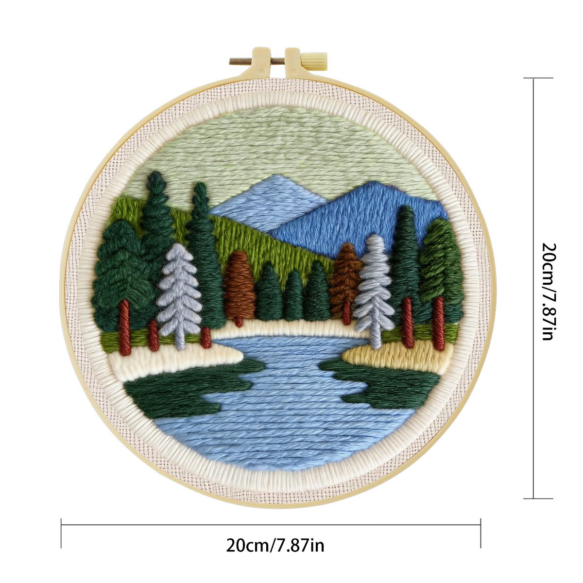 Zestaw do haftowania punch nee – Printed Embroidery Kit recenzja i cena