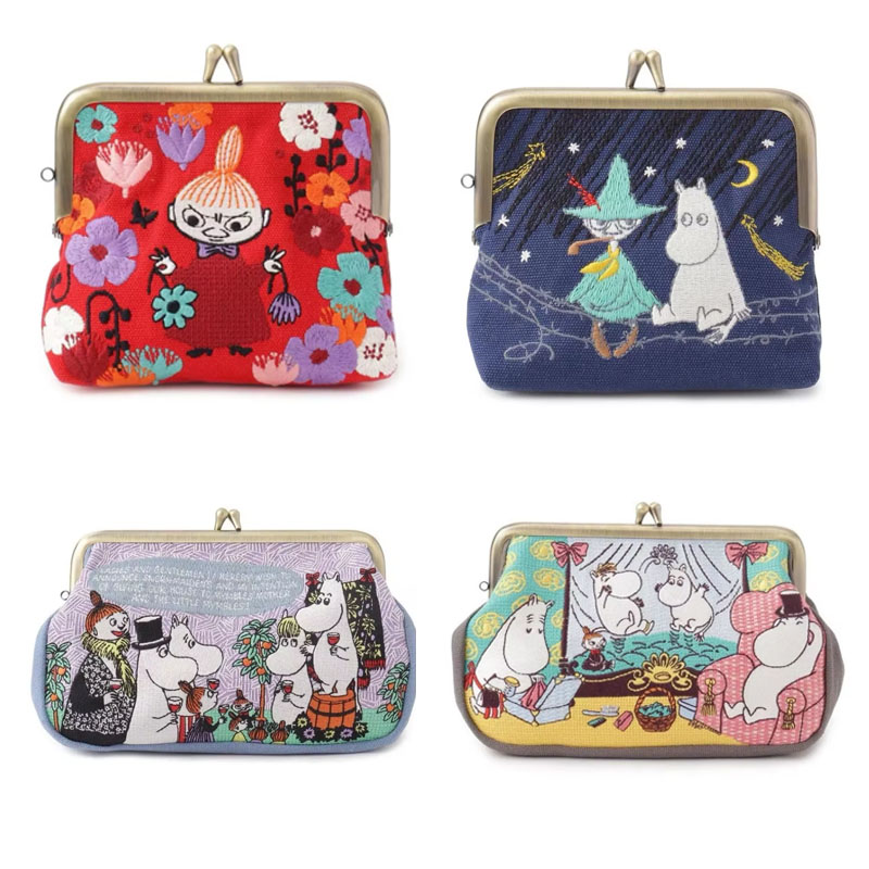 Gorąca Anime Seria Moomin Kawa – Embroidery Wallet recenzja i cena