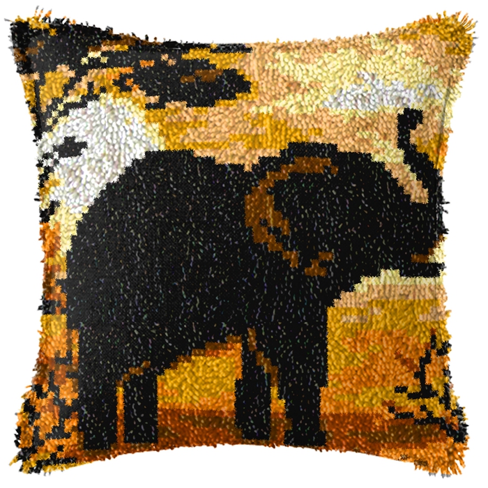Elephant Horse Animal Latch Ho – Printed Embroidery Kit recenzja i cena